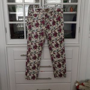 Paige floral jeans